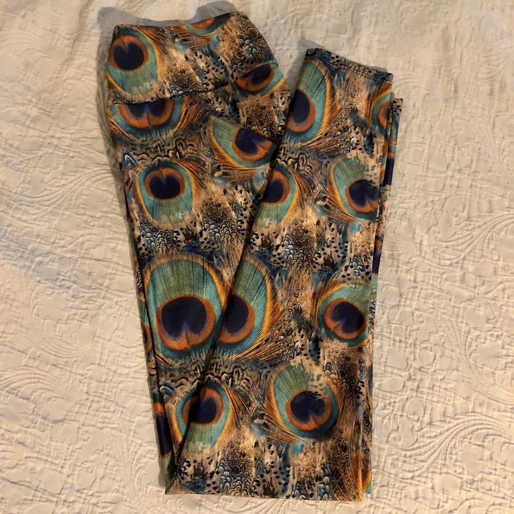 Peacock Onzie leggings